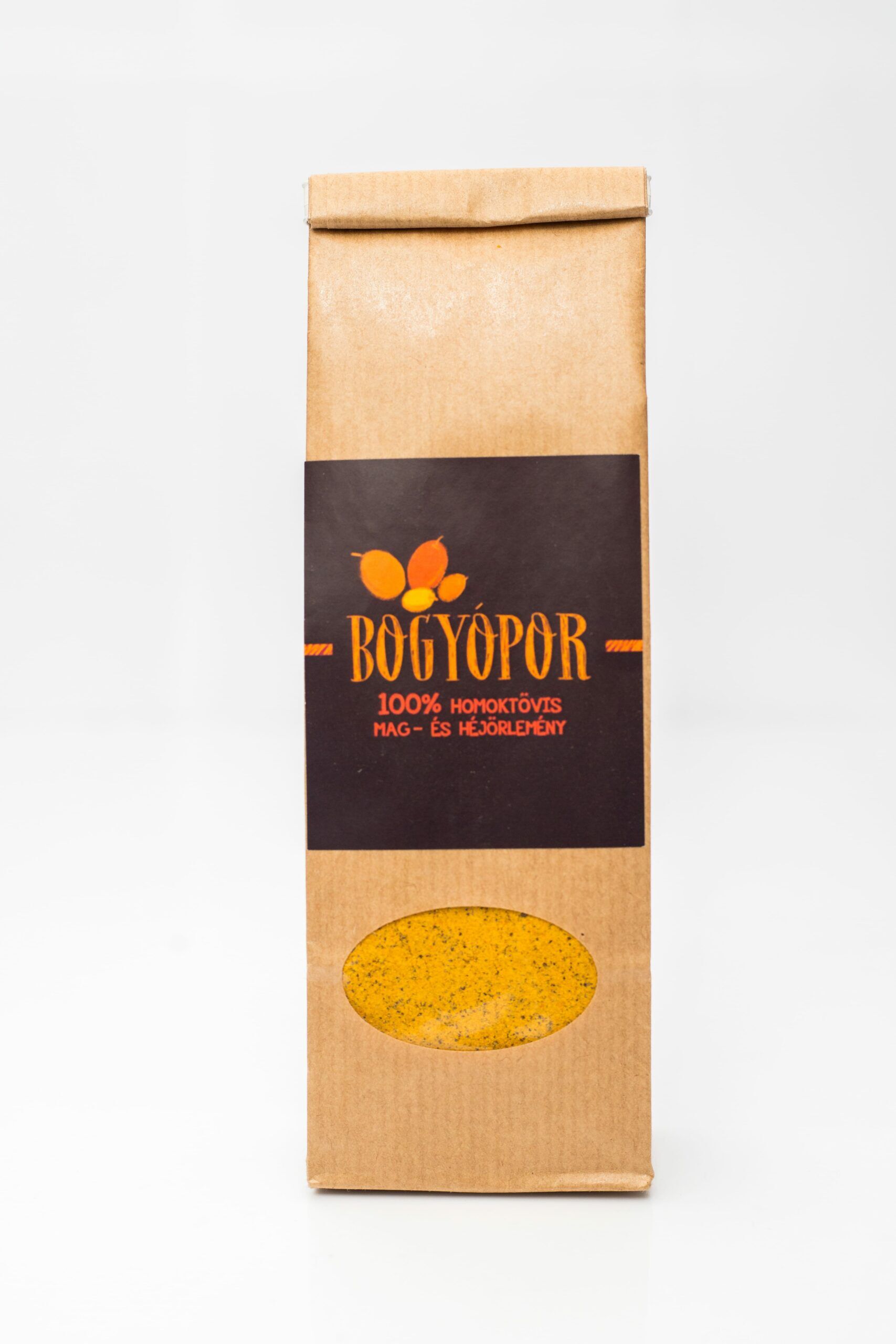 Bogyópor (homoktövis mag- és héjőrlemény) 100 g